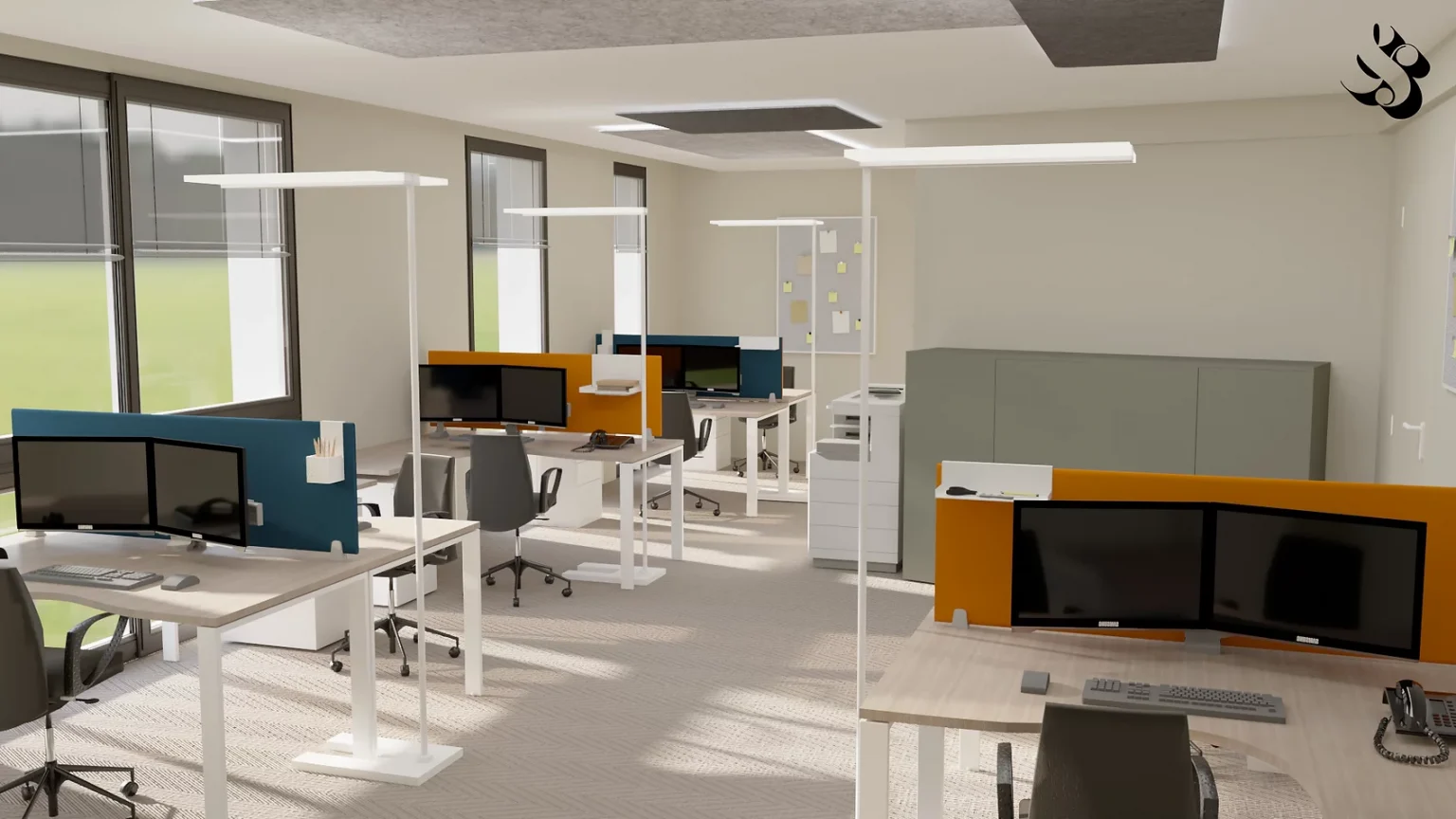 Visuel 3D Bureaux