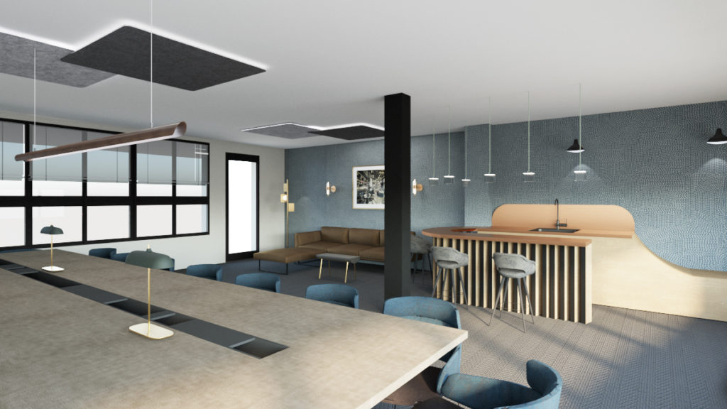 aménagement et mise en décoration de bureaux à Chartres