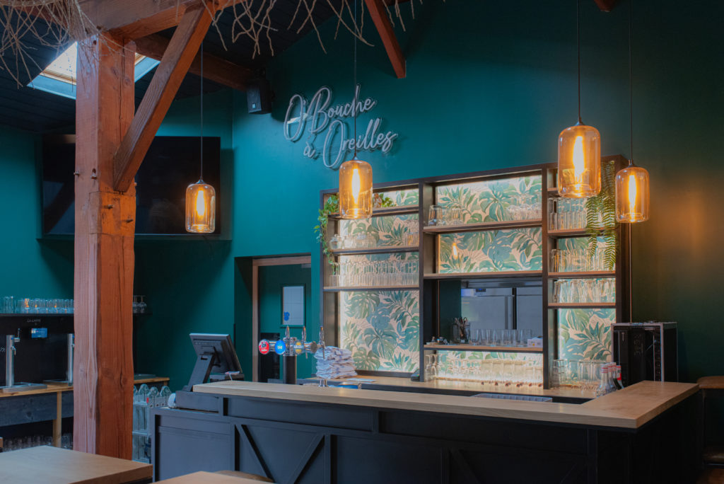 aménagement et mise en décoration d'un restaurant à Bordeaux