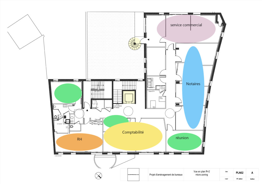 aménagement agencement imagineur despaces bureaux tertiaire space planning laurence franco decoration retail coworking